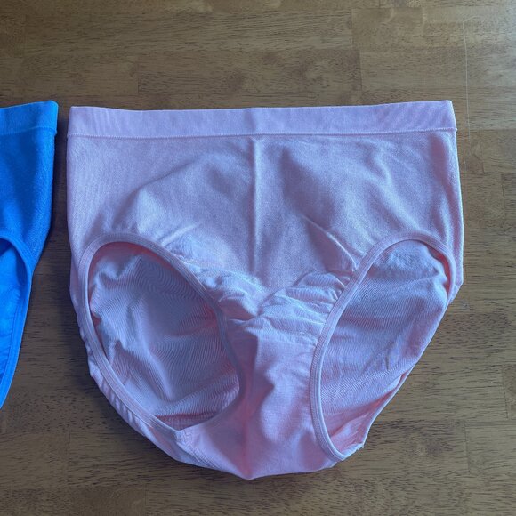 NWOT Set of 2 - Size 2XL Maidenform purple pink tummy control briefs - Picture 9 of 11